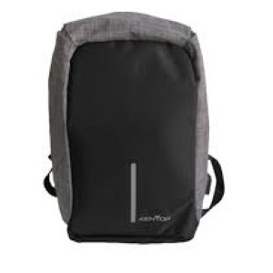 KENTON LAPTOP ANTI THEFT BACKPACK BLACK AND GREY