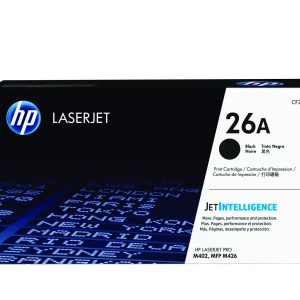 HP 26A BLACK TONER CARTRIDGE – HCF226A-KOL