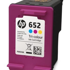 HP HF6V24AE 652 TRI-COLOR INK ADVANTAGE CARTRIDGE