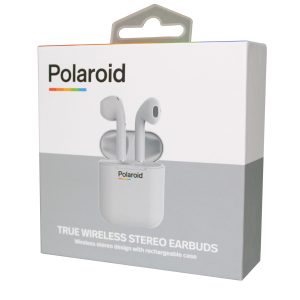 POLAROID TRUE WIRELESS EARBUDS WHITE PWS119