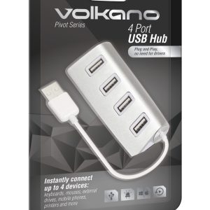 VOLKANO PIVOT SERIES 4 PORT USB HUB
